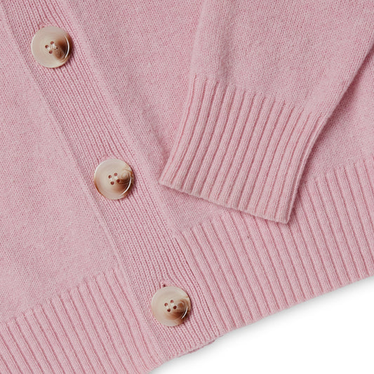 THE CARDIGAN - SHEER PINK
