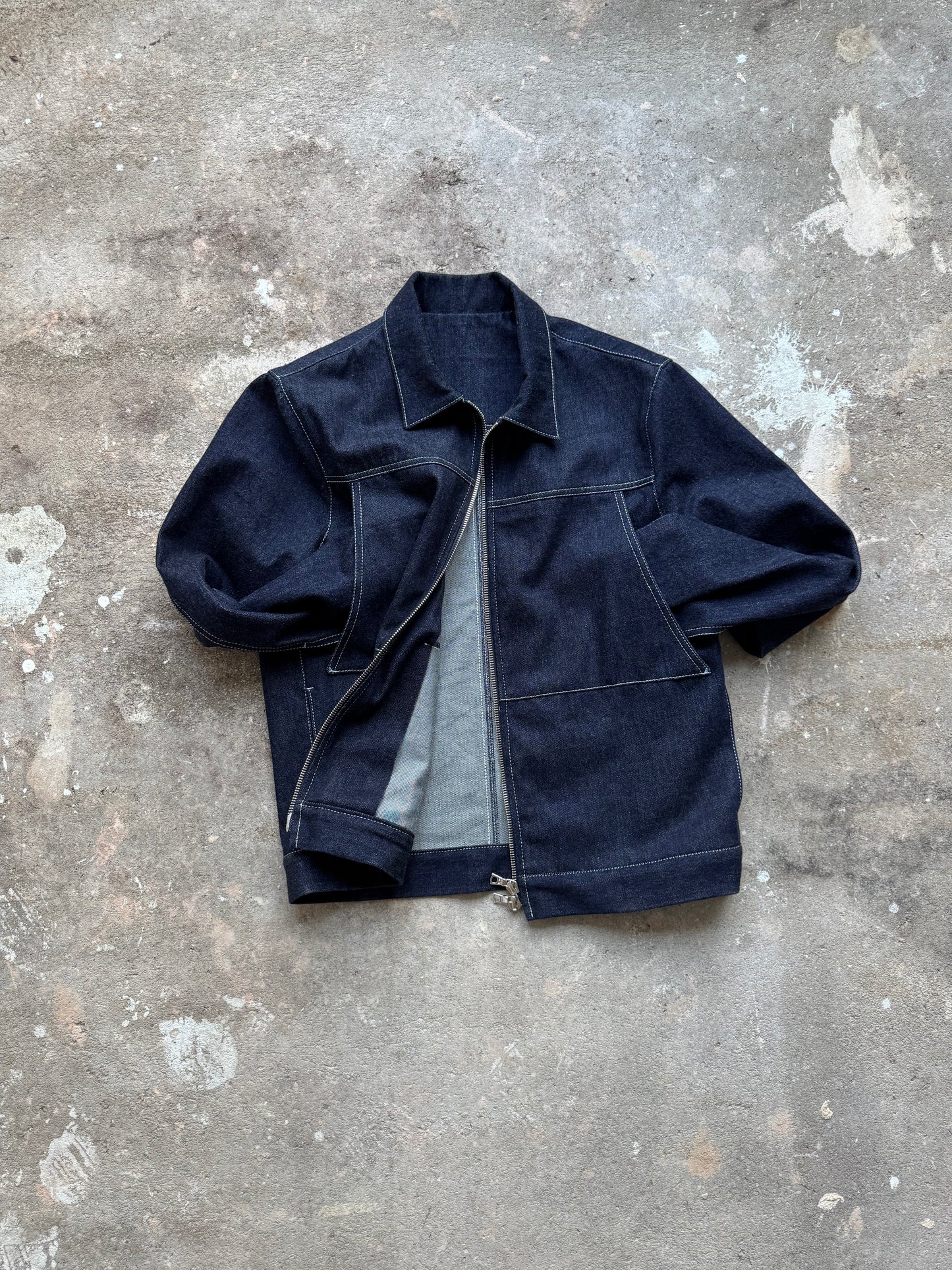 DIE 4-TASCHEN-DENIM-JACKE 