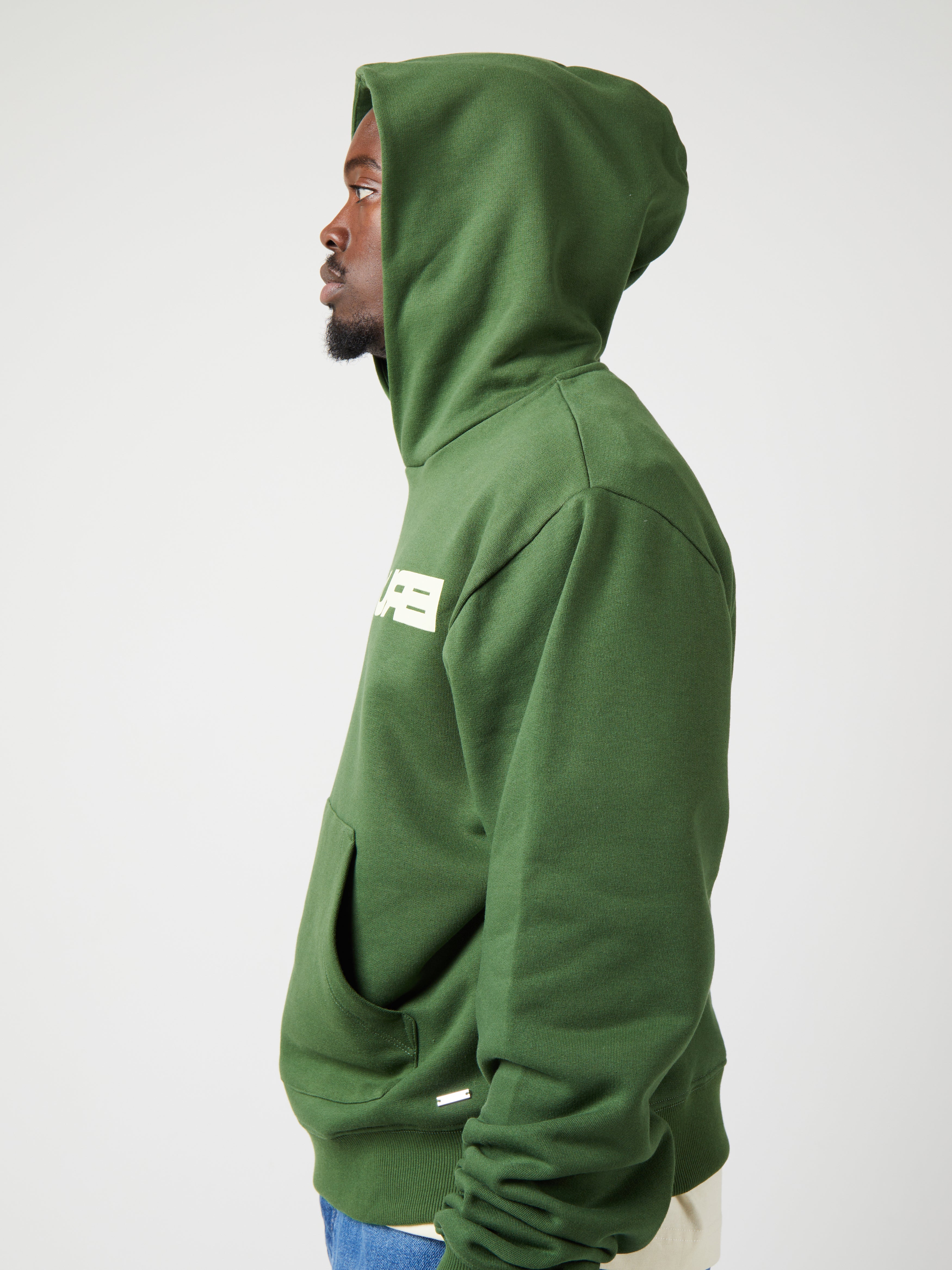 Carhartt forest shop green hoodie